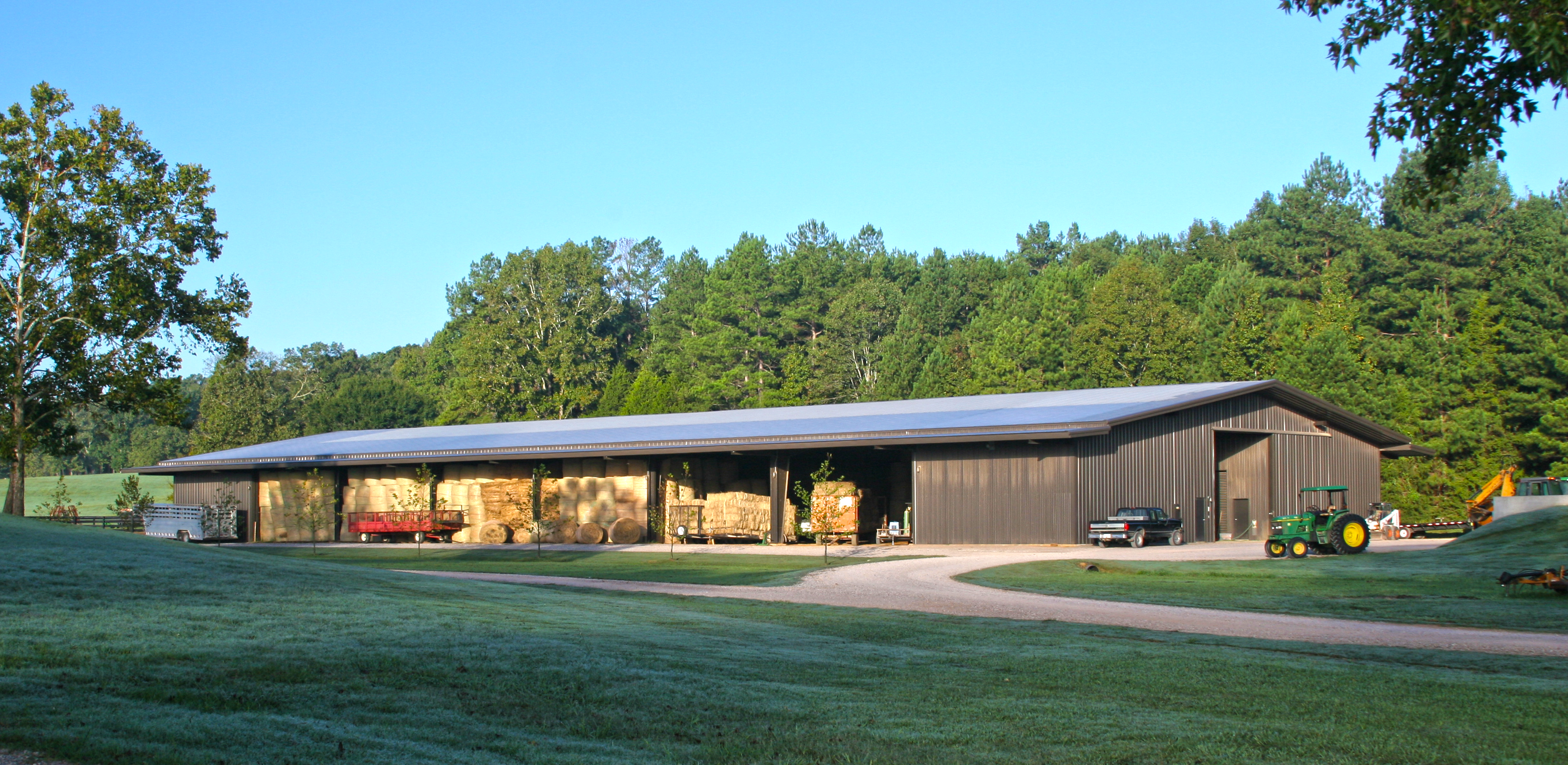 Agricultural Metal Building for farm equipment, livestock barn, and agricultural use - Spirco Manufacturing
